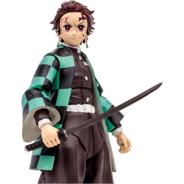 Samlarfigur - LANSAY - Tanjiro Kamado - 18cm - Rörlig - Inkluderade tillbehör