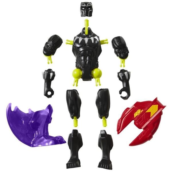 MixMashers Marvel Avengers Black Panther Mixa och matcha figur med tillbehör