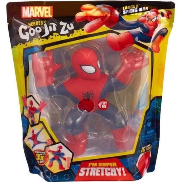 Heroes Goo Jit Zu Marvel Spiderman superfigurines - - - Ocio Stock