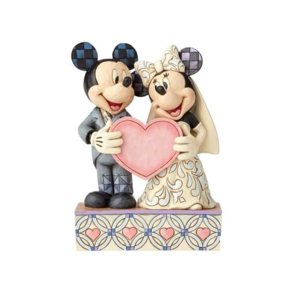 Figuren Mickey och Minnie gifte sig - Disney Traditions