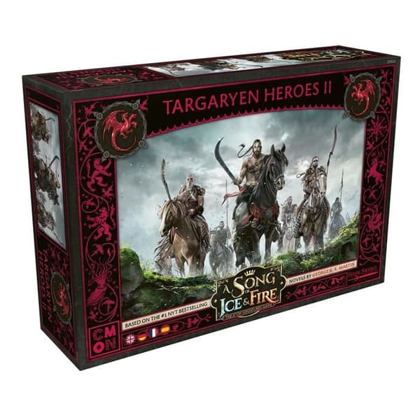 Miniatyrfigur - Cmon miniatyrkaraktär - SIF610 - A Song of Ice and Fire Bordsminiatyrspel Targaryen Heroes 2