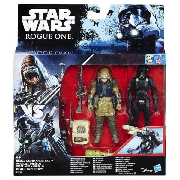 STAR WARS Rogue One Deluxe 10 cm figurer - Pack 2 - HASBRO