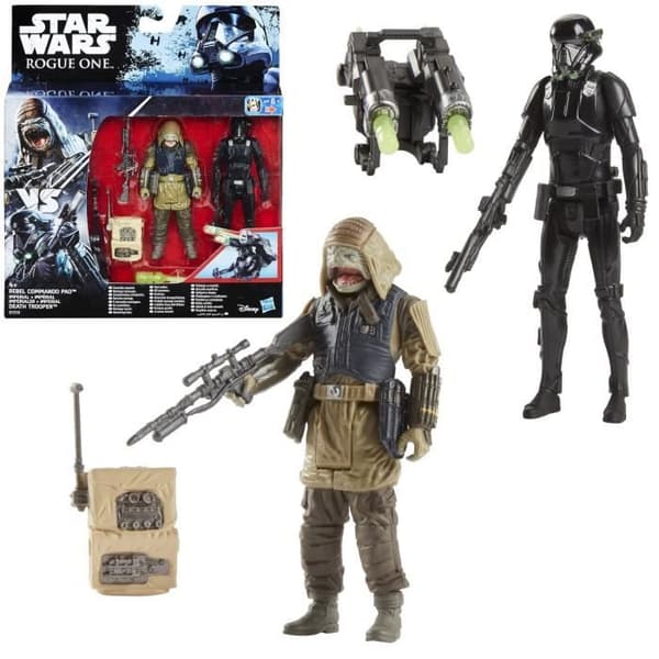 STAR WARS Rogue One Deluxe 10 cm figurer - Pack 2 - HASBRO