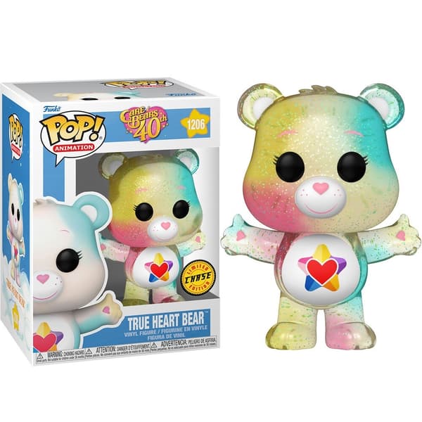 POP figure Care Bears 40th Anniversary True Heart Bear Chase