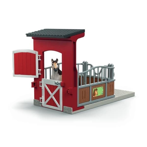 Coffret Box med Mustangsto, Realistisk figur, Storlek 24 cm, SCHLEICH 42724 Farm World, Från 4 år