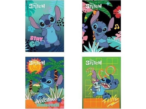 Stitch notebook A5/32K checkered (15pcs)