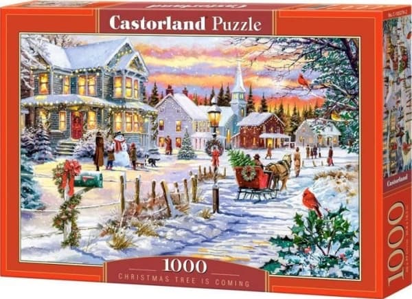 Castorland Puzzle joulukuusi on tulossa 1000 elementtiä