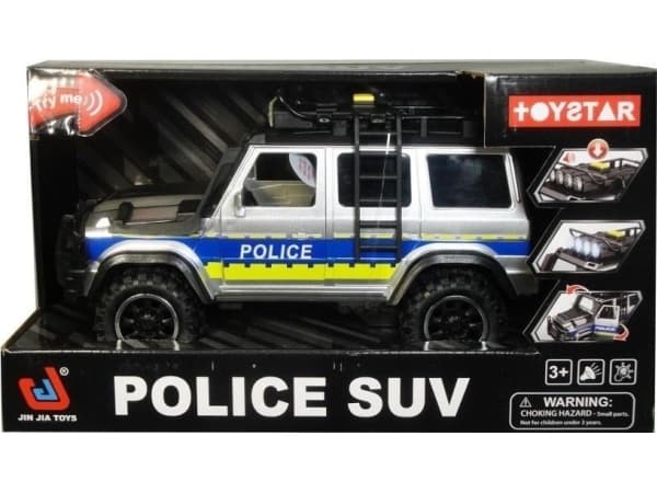 Terreng politibil med driv, lys, lyd