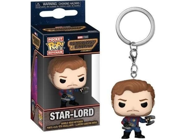 Funko POP Guardians Keychain: Star-Lord