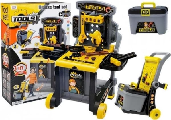 Lean Sport DIY bord verkstad 3-i-1 vagn