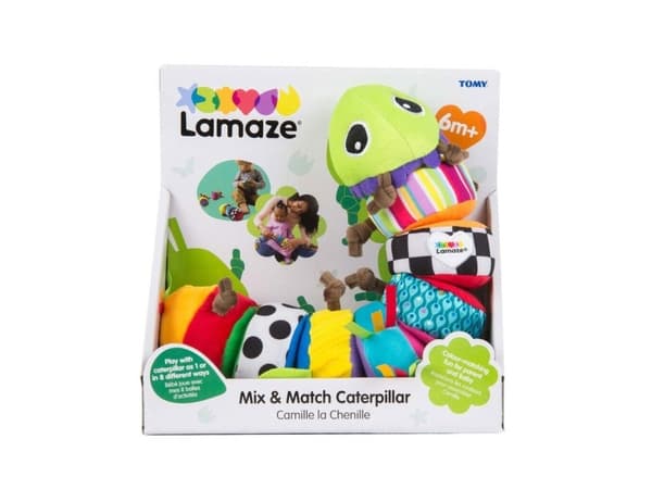 Lamaze Caterpillar, 0,5 År, Klingende, Plys, Flerfarvet