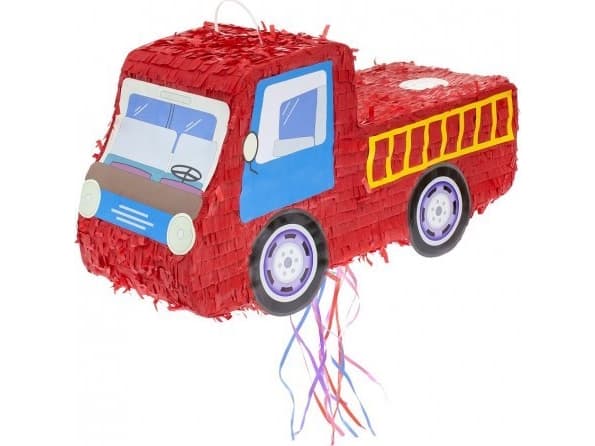 GoDan Fire Brigade piñata, storlek 47x17x25,5 cm one size