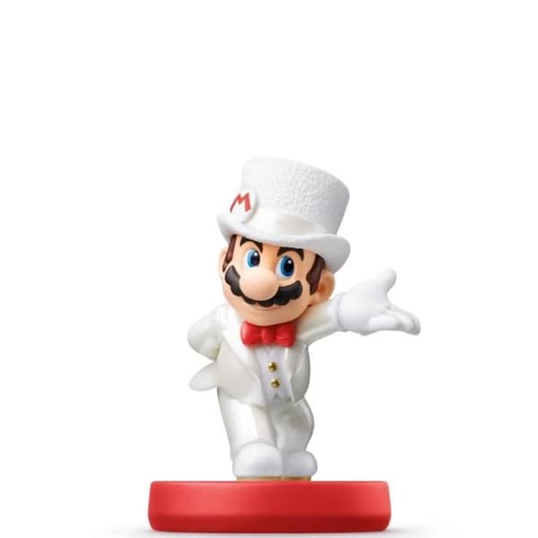Amiibo Figur - Mario (Bröllopsoutfit) • Super Mario Collection