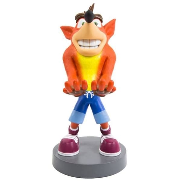 Crash Bandicoot Figure - Hållare &amp; Laddare för Controller och Smartphone - Utsökt spel Multifärg