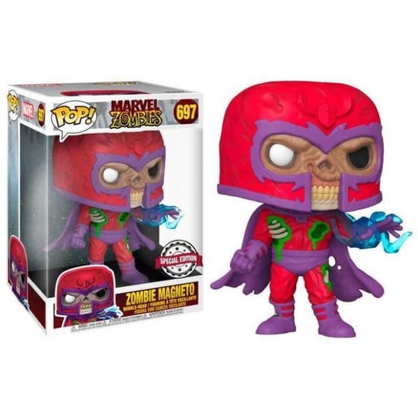 Figurine POP Marvel Zombies Magneto 2 - Funko - Leksak - Svart - 25cm