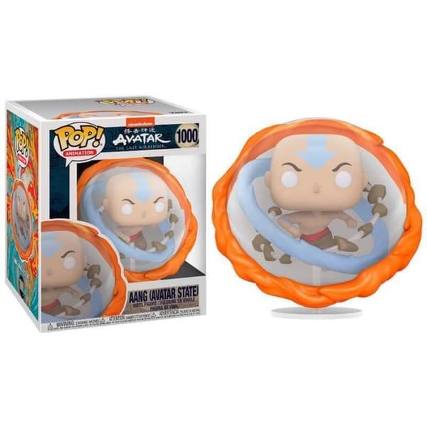 POP Avatar Aang Alla element Figur - - - Ocio Stock