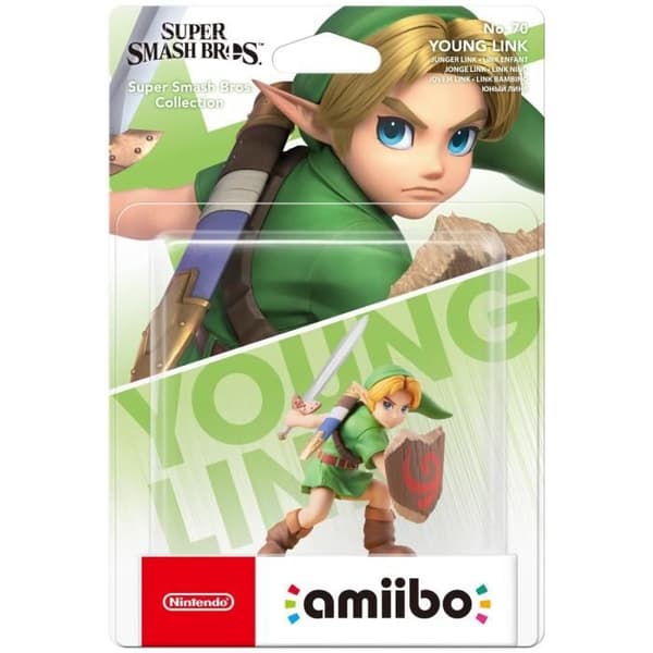 Amiibo Figur - Child Link nr 70 • Super Smash Bros. Collection