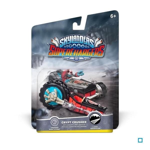 Earth Vehicle Figure - Crypt Crusher Skylanders Superchargers