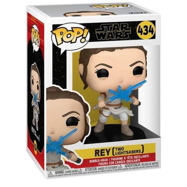 Funko Pop! Star Wars: Avsnitt 9 - Rey Double Sabre