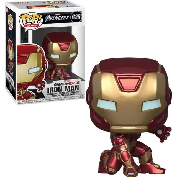 Funko Pop! Marvel: Avengers Game - Iron Man (Stark Tech Suit)