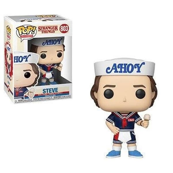 Pop! Television - Stranger Things - Steve med hatt och glass