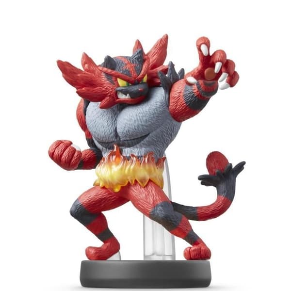 Amiibo Figur - Incineroar nr 79 • Super Smash Bros. Collection