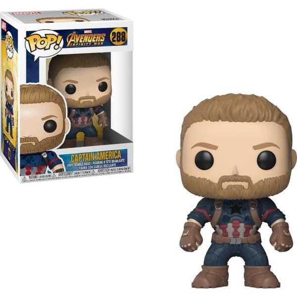 Funko Pop! Marvel - Avengers Infinity War: Captain America