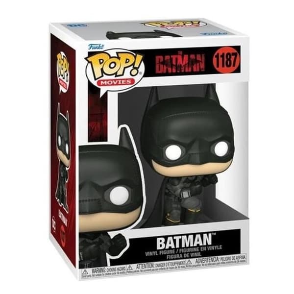 Funko POP! Filmer: Batman - FUNKO - Svart och beige - Batman-licens
