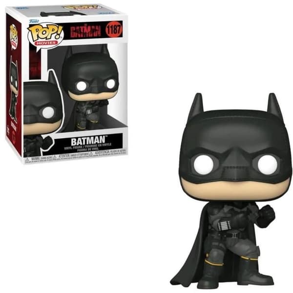 Funko POP! Filmer: Batman - FUNKO - Svart och beige - Batman-licens