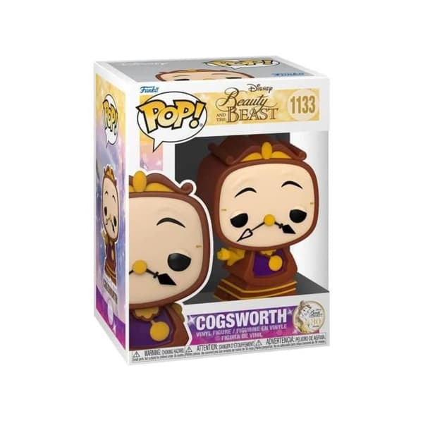 Funko Pop! Disney: Beauty &amp; Beast - Cogsworth