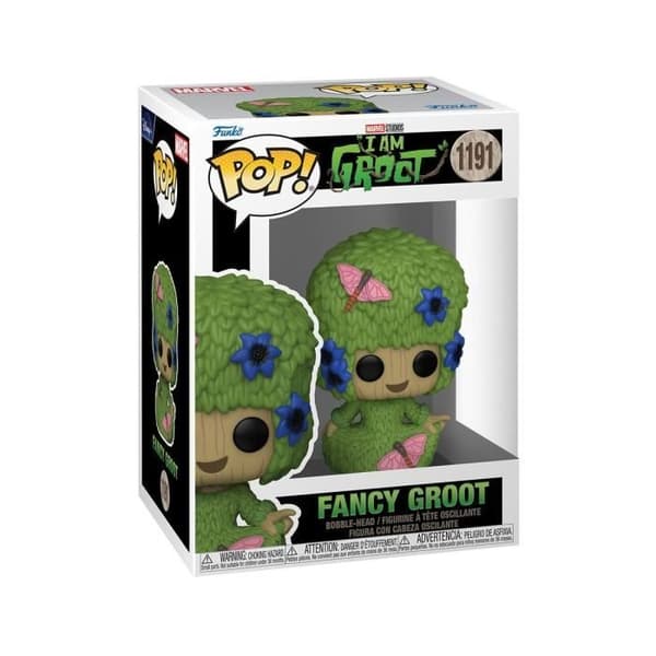 Funko Pop! Marvel: IAG - Groot (Marie Hair)