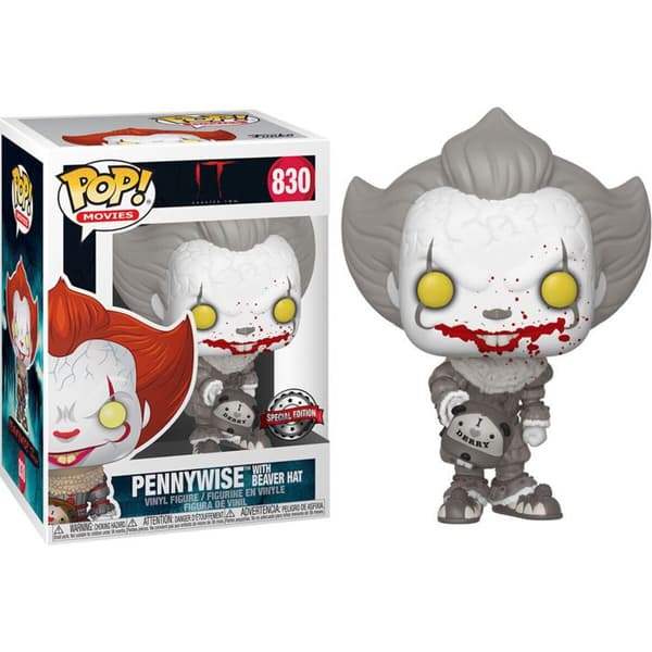 Figur Leksak Funko POP & T-shirt IT 2 Pennywise Exklusiv M