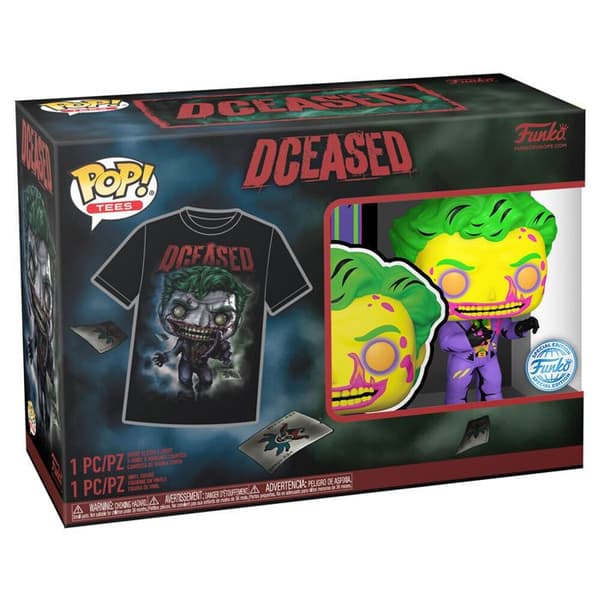 Funko POP figur &amp; DC Comics Joker T-shirt