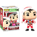 Miniatyrbild 2 av 5: Figurine Funko POP &amp; T-shirt Bakom DC Comics Superman Exklusiv Flockad