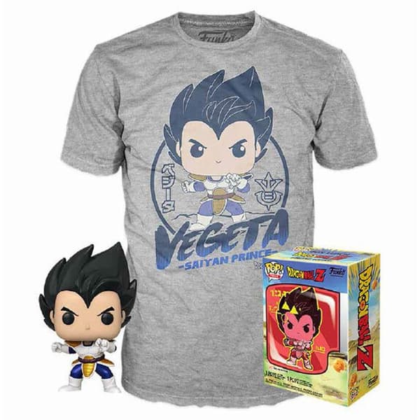 Figurine Funko POP & T-shirt Dragon Ball Z Vegeta