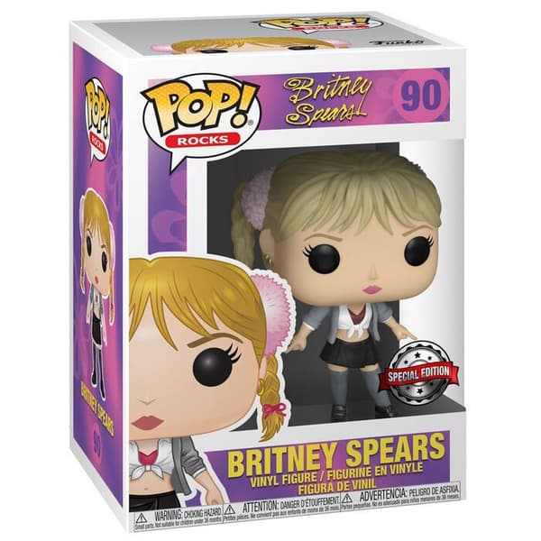 Figur med Funko POP & T-shirt Britney Spears One More Time Exclusive