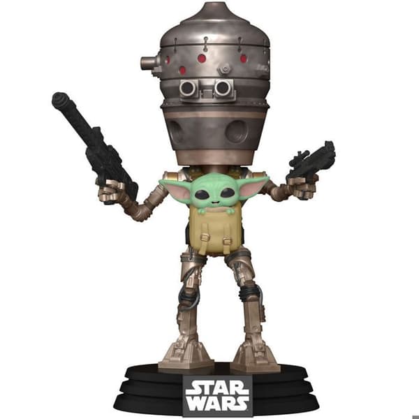 Figur, Funko POP &amp; T-shirt Star Wars IG-11 Med The Child Exklusiv