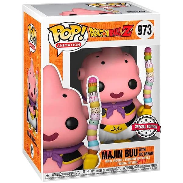 Figurine Funko POP & T-shirt Dragon Ball Z Majin Buu Exklusiv