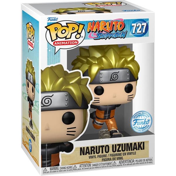 Figurine Funko POP &amp; T-shirt Naruto Shippuden Exklusiv
