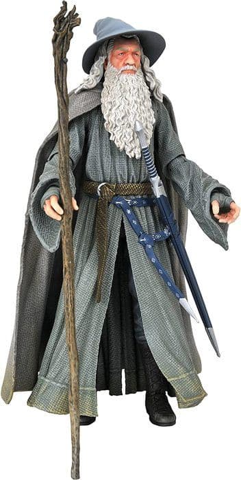 Figur Föreställning Diamond Select Sagan om Ringen: Gandalf (18cm)