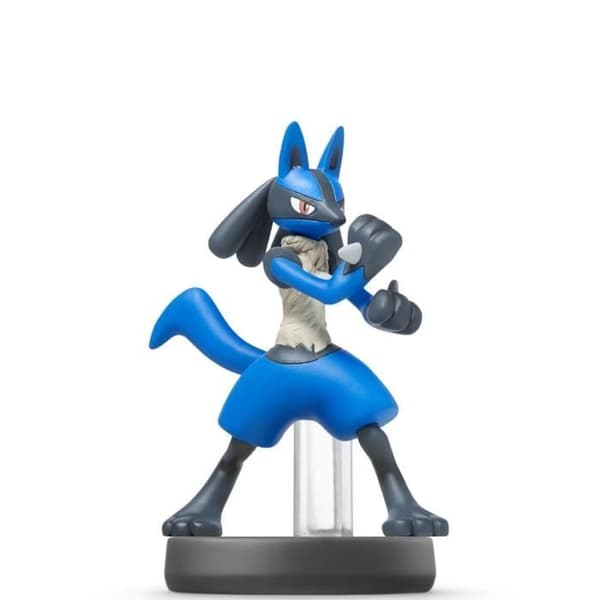 Amiibo Figur - Lucario N°21 • Super Smash Bros. Collection