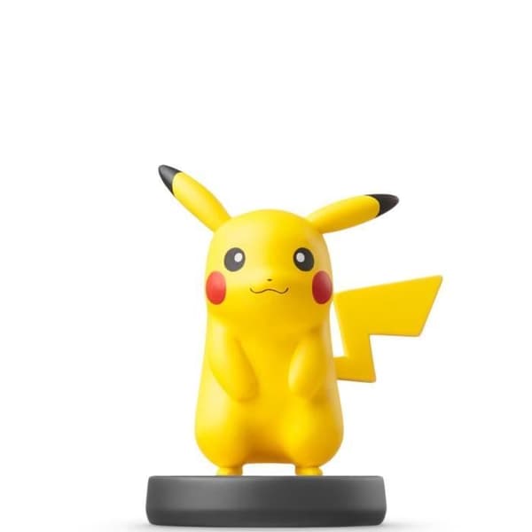 Amiibo Figur - Pikachu nr 10 • Super Smash Bros. Collection
