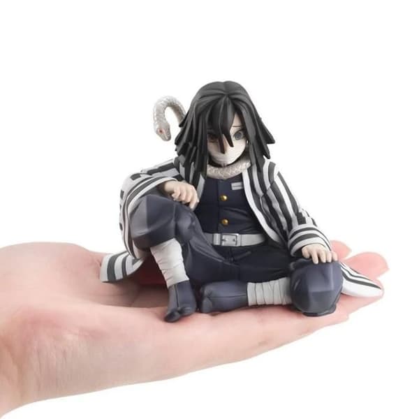Demon Slayer Kimetsu No Yaiba - Figurine Iguro Obanai Palm G.E.M Series Deluxe Version