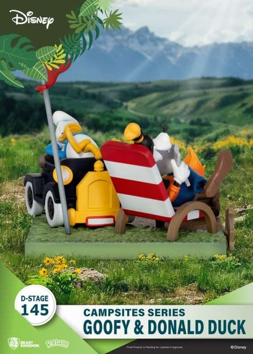 Disney - Figur Dingo &amp; Donald Duck D-Stage Campingserie [145]