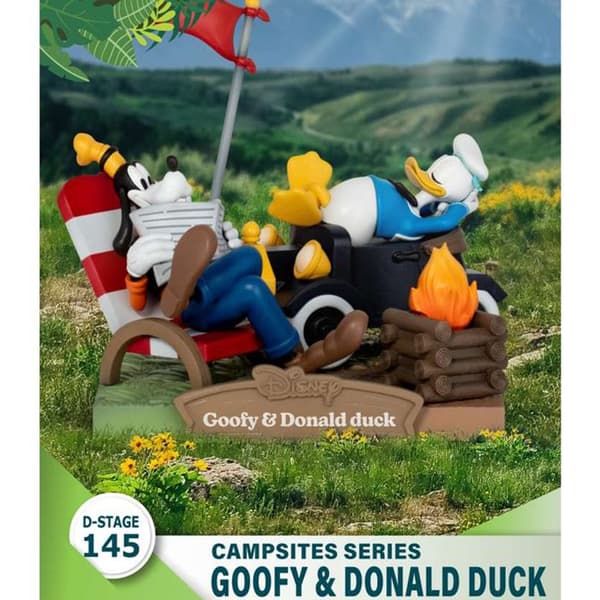 Disney - Figur Dingo &amp; Donald Duck D-Stage Campingserie [145]