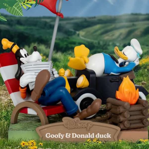 Disney - Figur Dingo &amp; Donald Duck D-Stage Campingserie [145]