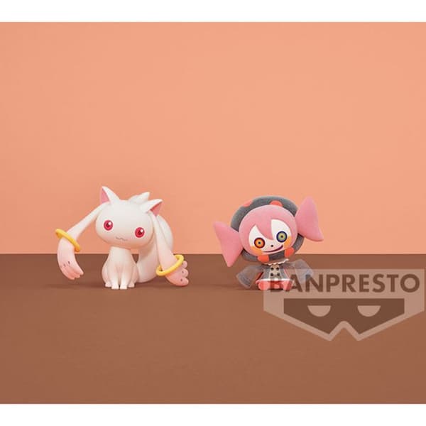 Puella Magi Madoka Magica: Filmen Rebellion - Figur Kyubey Fluffy Puffy Ver.A
