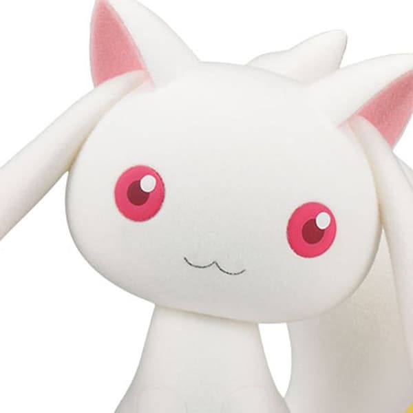 Puella Magi Madoka Magica: Filmen Rebellion - Figur Kyubey Fluffy Puffy Ver.A