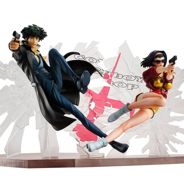 Cowboy Bebop - Figur föreställande Spike Spiegel &amp; Faye Valentine 1st GIG
