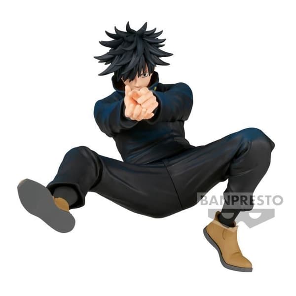 Megumi Fushiguro II Jujutsu Kaisen statyett - Banpresto - Högkvalitativ PVC - Officiell licens - 16cm